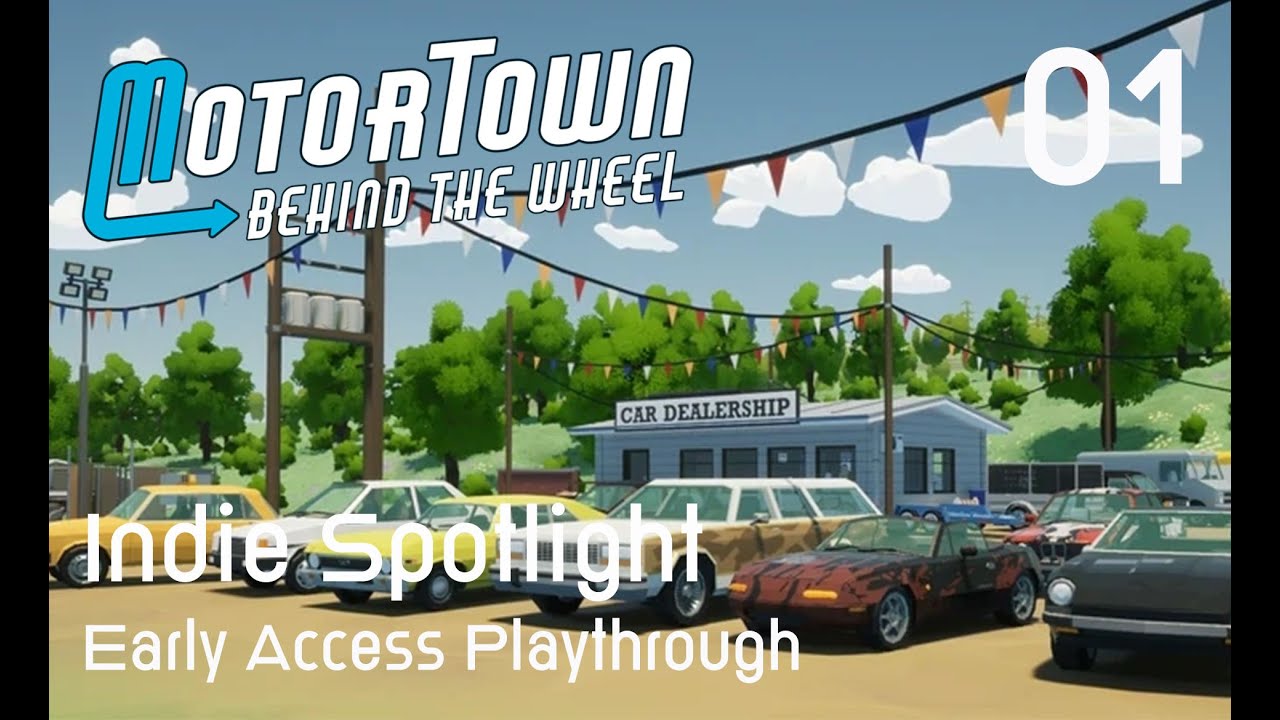 Motor Town | Ep.01 | Welcome to Motor Town City | Indie Spotlight | Early Access Playthrough