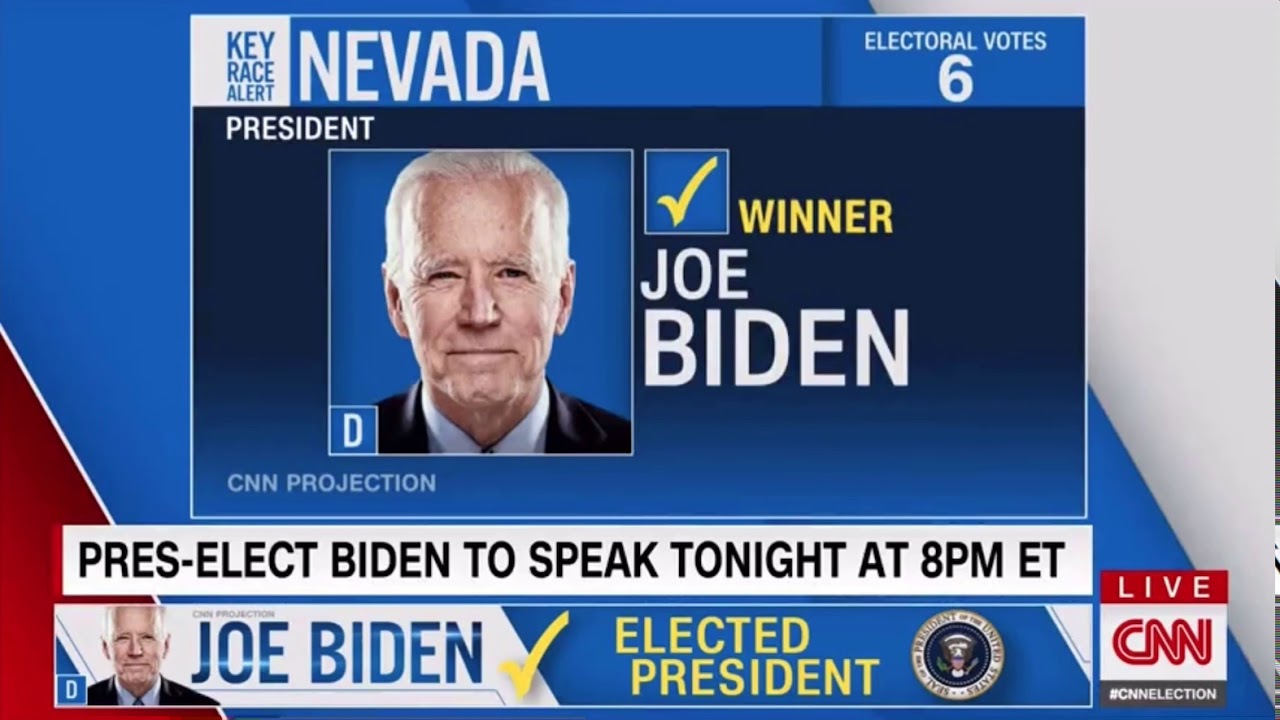 CNN 2020 U.S. Election Nevada Projection