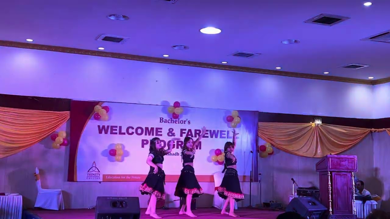 WELCOME DANCE 2023🎧||Trinity International College ||Batch 2078
