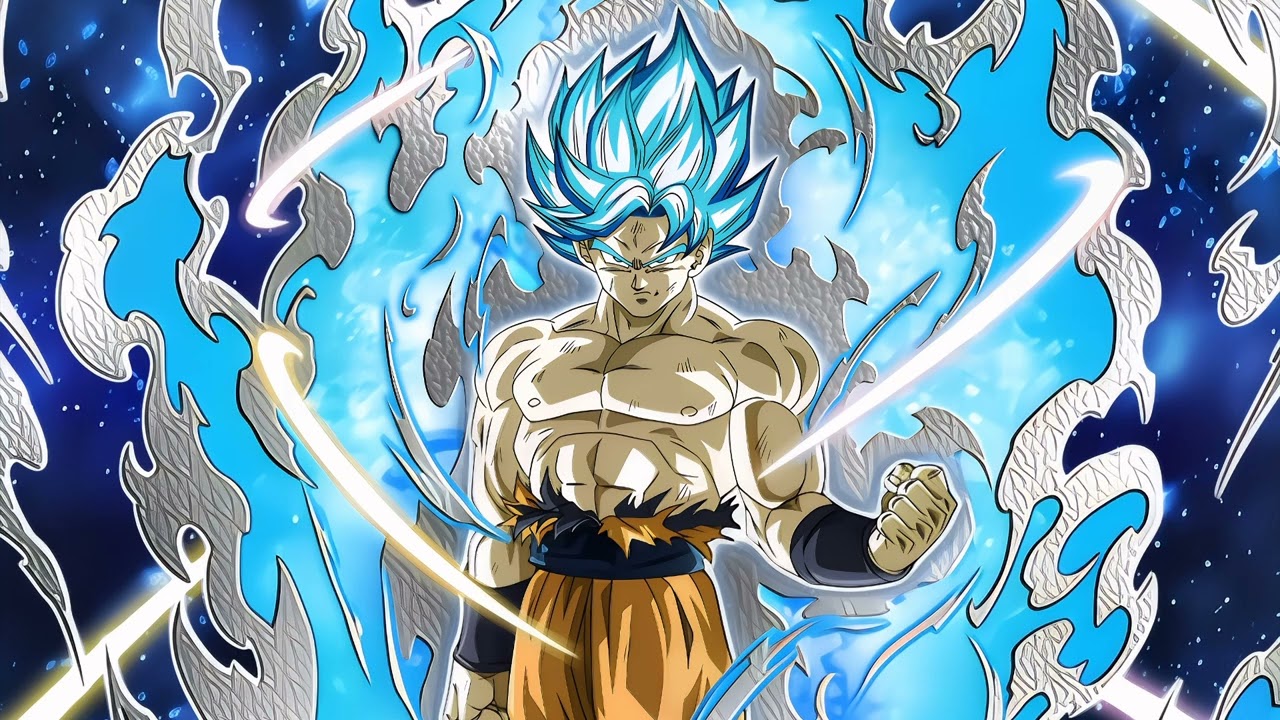 Dragon Ball Z Dokkan Battle: Universe Tree Power SSB Goku Active Skill OST (High Quality)
