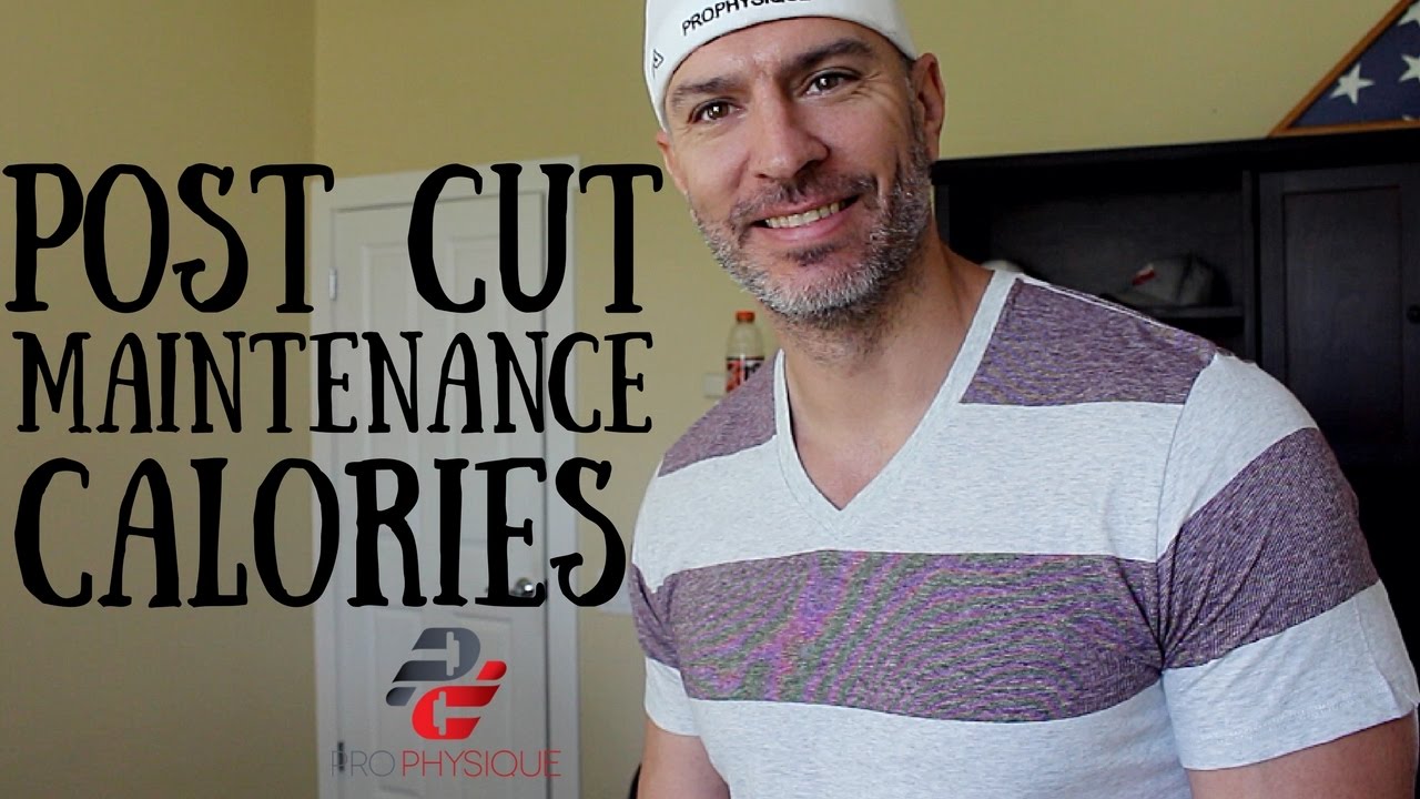 Maintenance Calories After A Cut?