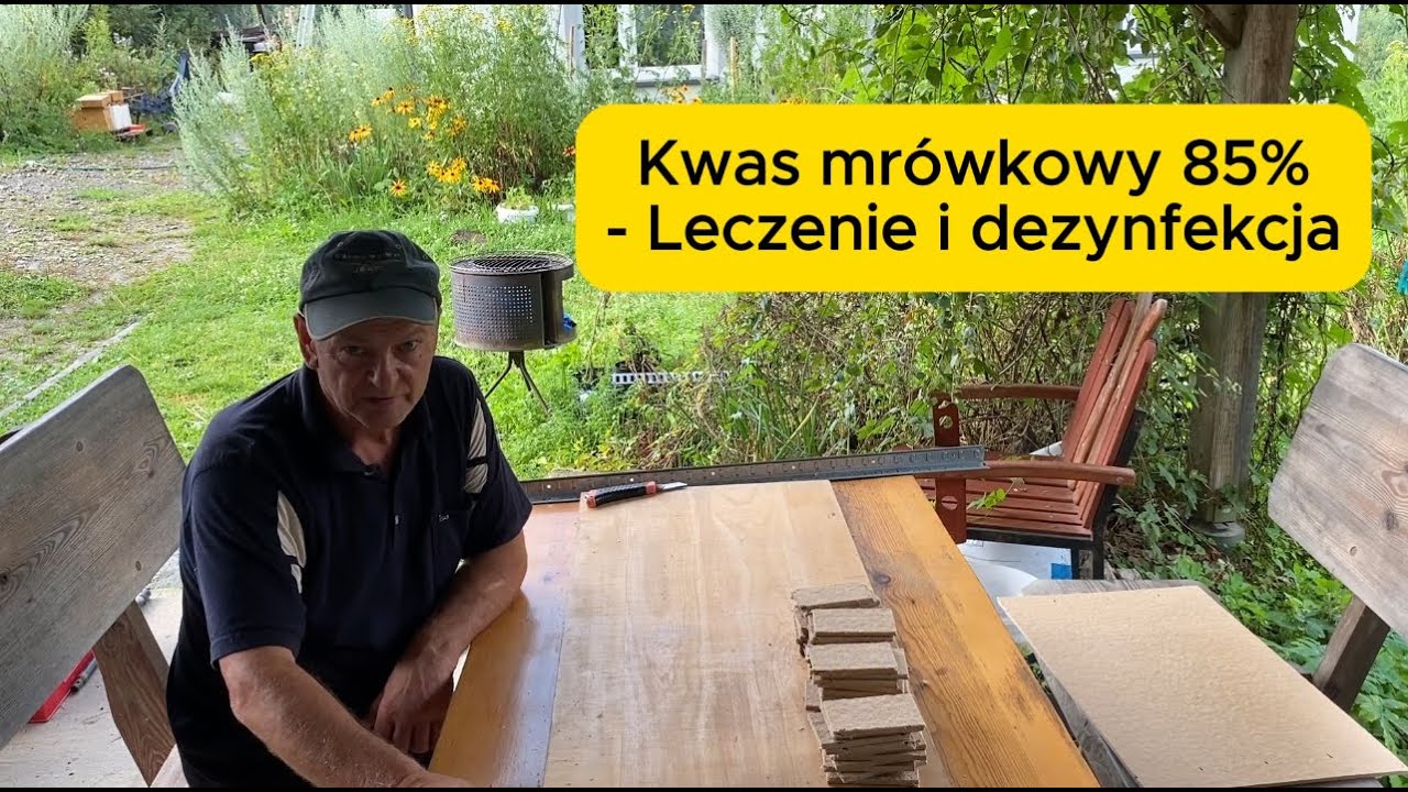 Kwas mrówkowy 85%   leczenie i dezynfekcja cz. 1. #bee #beekeeping #beekeeper