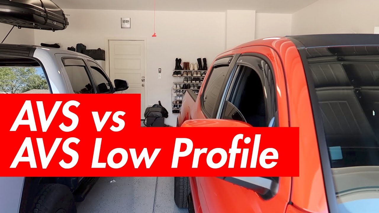 AVS vs AVS Low Profile Comparison on a 2017 2018 Tacoma