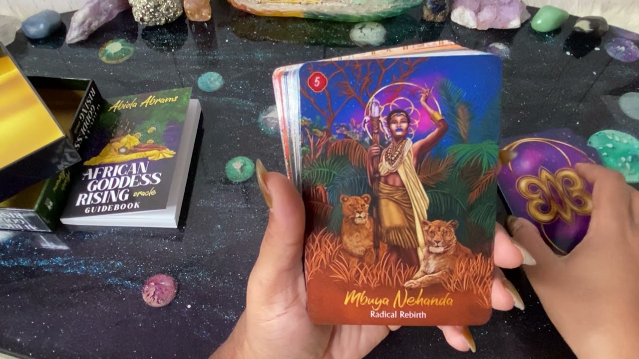 Deck Review: African Goddess Rising Oracle by Abiola Abrams
