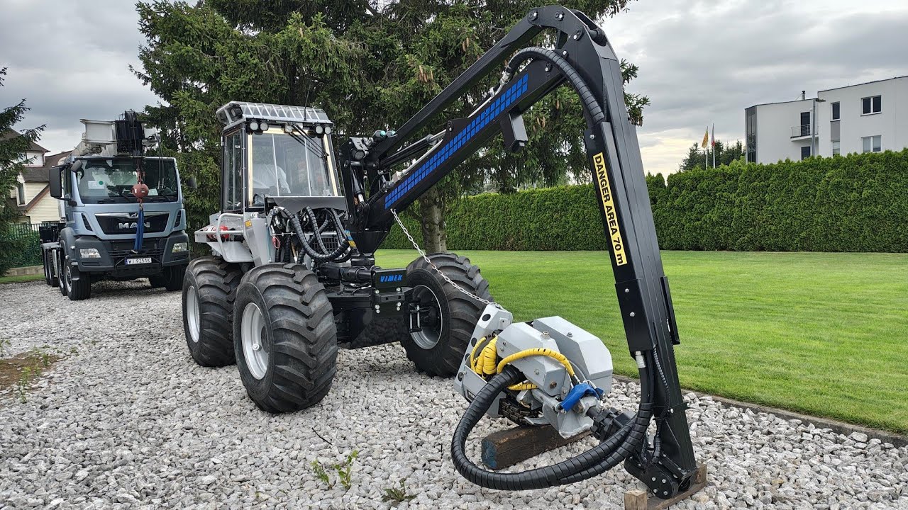 Vimek 404 T8 - mały harvester, który zastąpi kilka ekip drwali. Co potrafi i ile kosztuje?