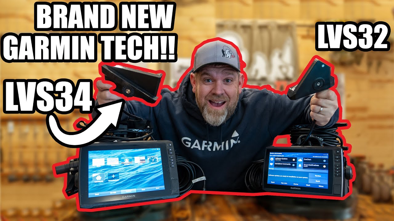 Сравнительный тест Garmin Livescope с LVS32 и LVS34
