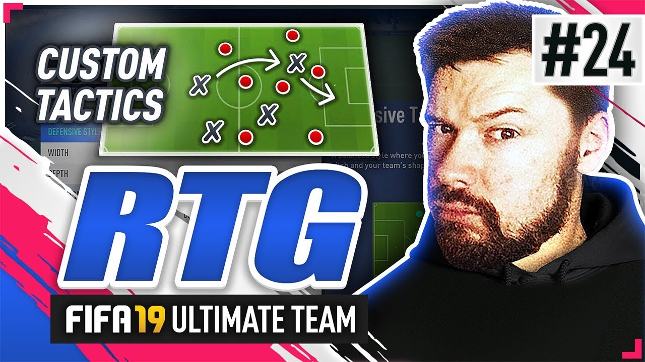 MY CUSTOM TACTICS! - #FIFA19 Road to Glory! #24 Ultimate Team
