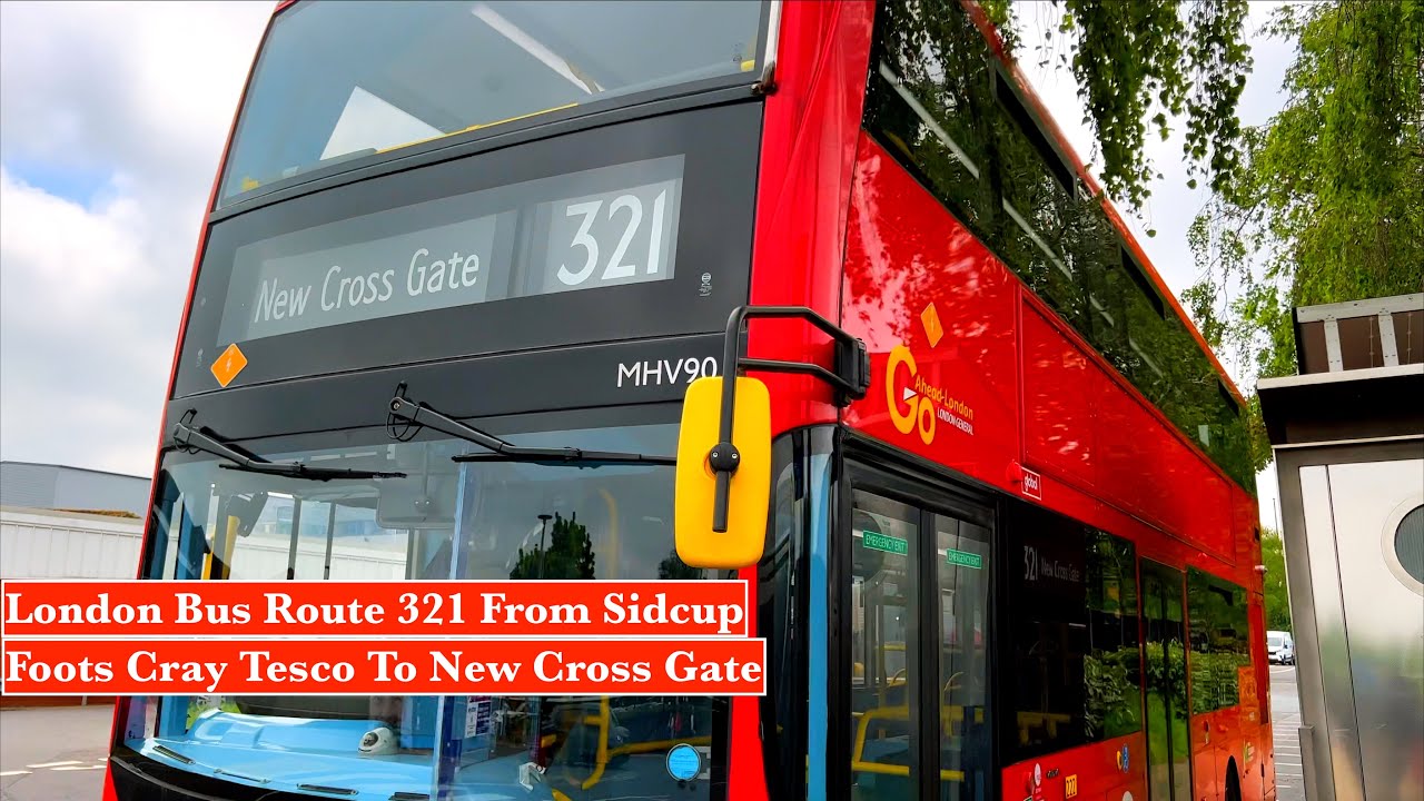 Bus Route | Full Visual | From Foots Cray Tesco | to  New Cross Gate  Salisbury's