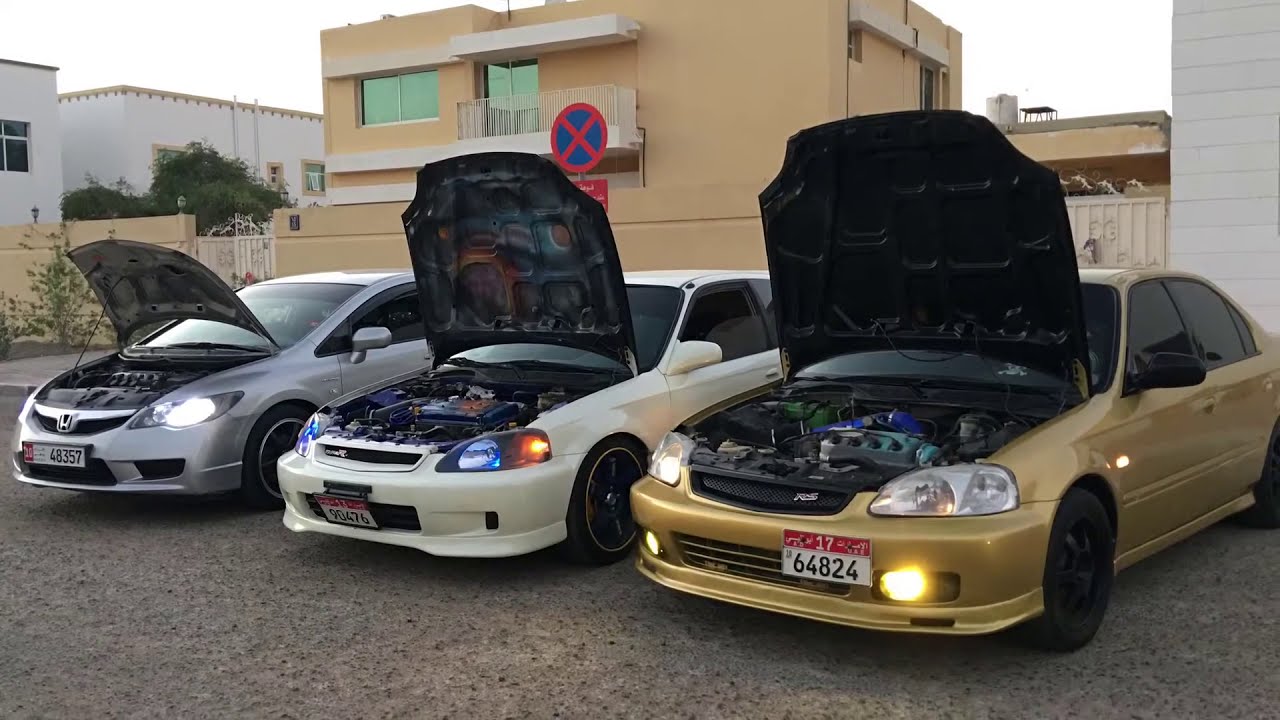 Transformation of my lil bro Ek 2000 sedan تعديل سيفيك خطاب