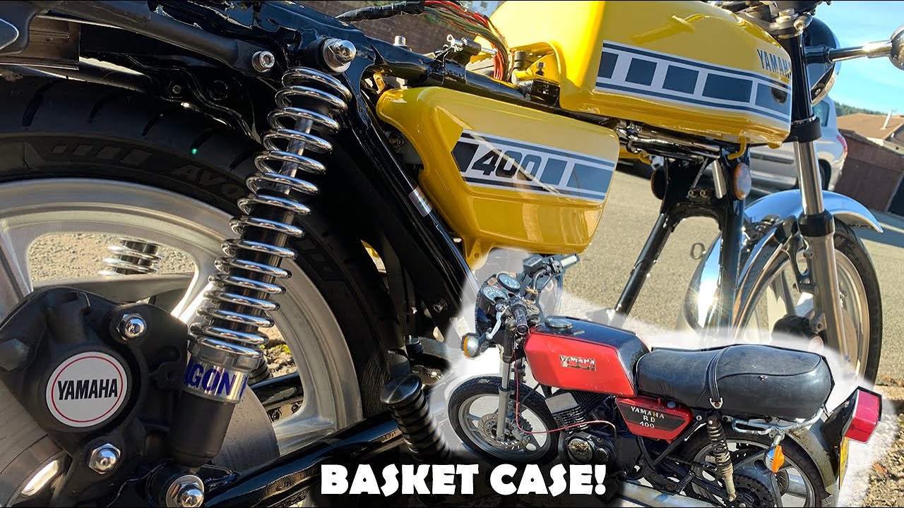 Yamaha RD400 Basket Case Restoration