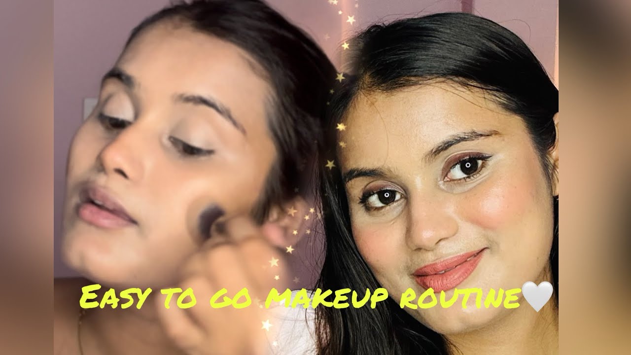My easy to go makeup routine🤍 || Easy and Affordable 