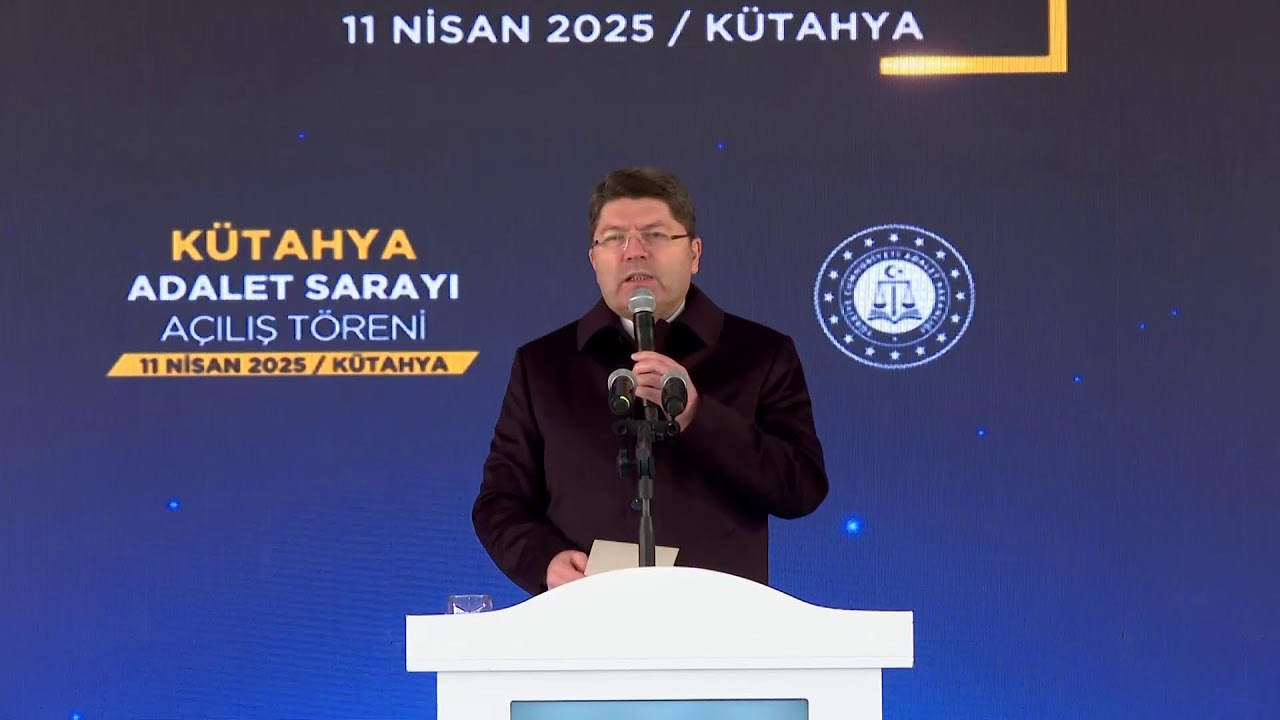 Kütahya Adalet Binası Açılış Törenindeyiz.