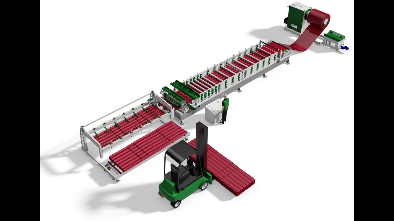Metal Roof Tile Roll Forming Machine - DMMET GROUP