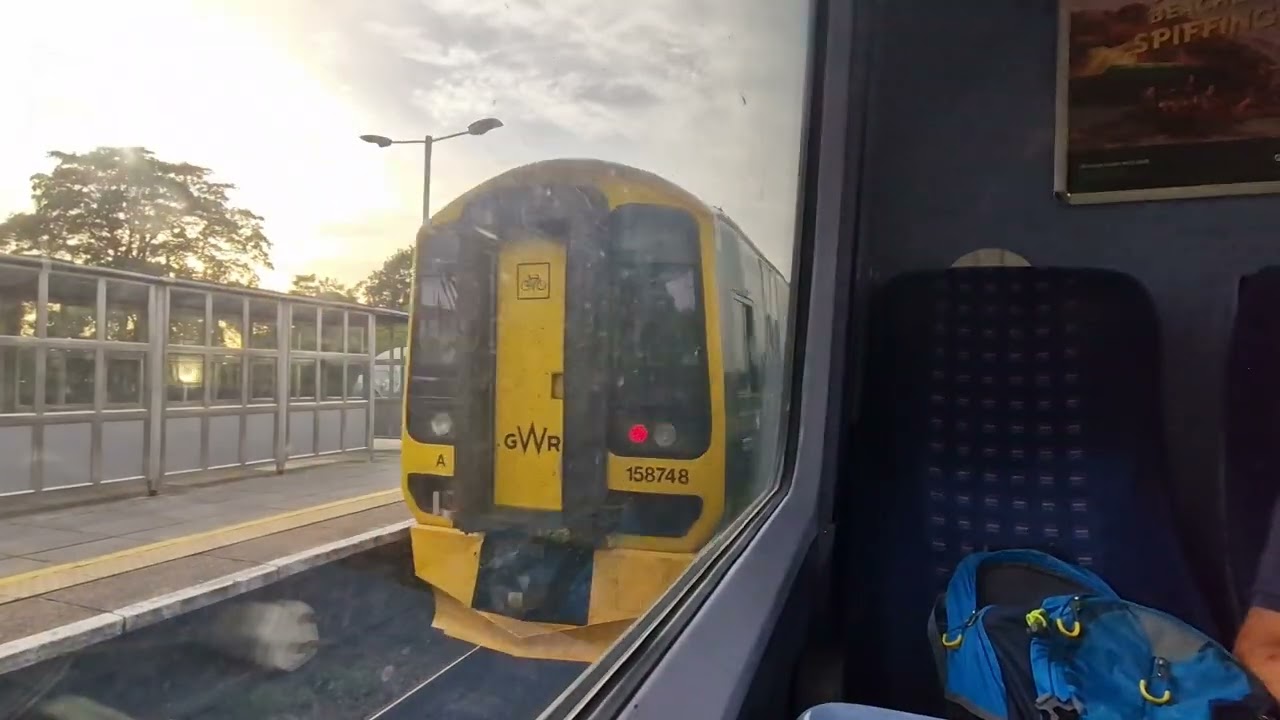 Onboard 166217 Bradford-on-Avon-Westbury