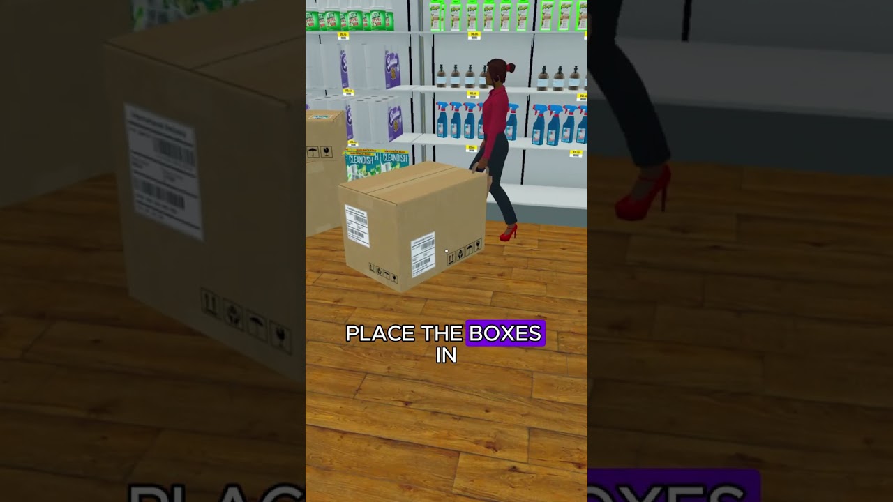 Совет профессионала по Supermarket Simulator: оптимизируйте стратегию пополнения запасов продукции!