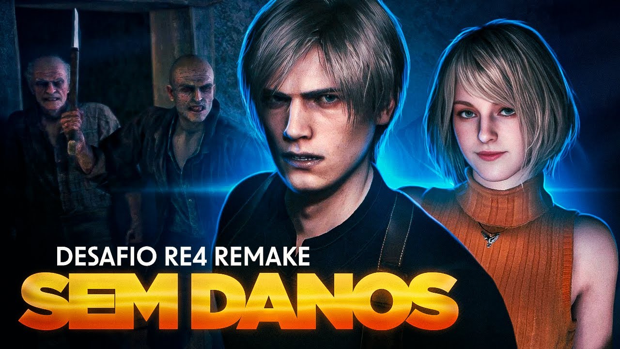🔴 RESIDENT EVIL 4 REMAKE  -  VILAREJO -  SEM DANOS / LEVOU DANO? RESETA!  - HD PROJECT  🔴