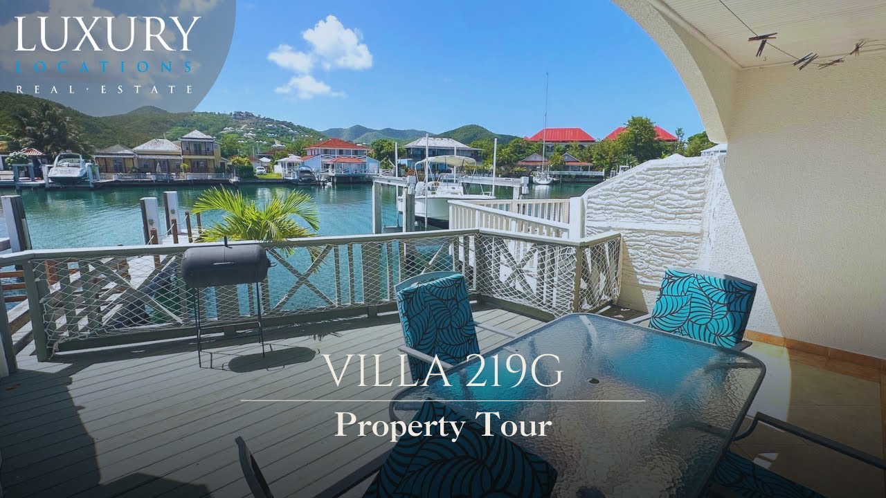 Villa 219G | FOR SALE $450,000 | Jolly Harbour! | Antigua | Property Tour with Luxury Locations
