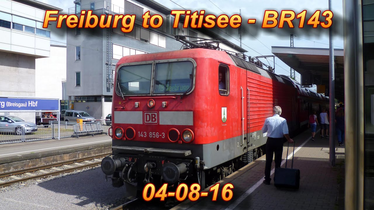 Freiburg to Titisee - A Train Ride In The Black Forest!