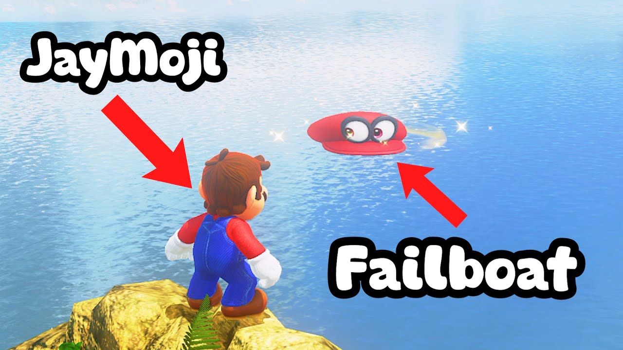 Failboat Tries to End Jays Life (In Mario Odyssey)