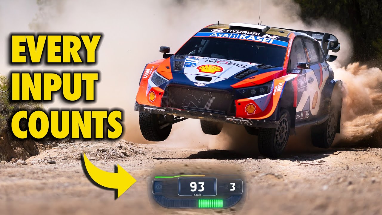 The Data Behind the Win 📈 Acropolis Rally Telemetry Highlights