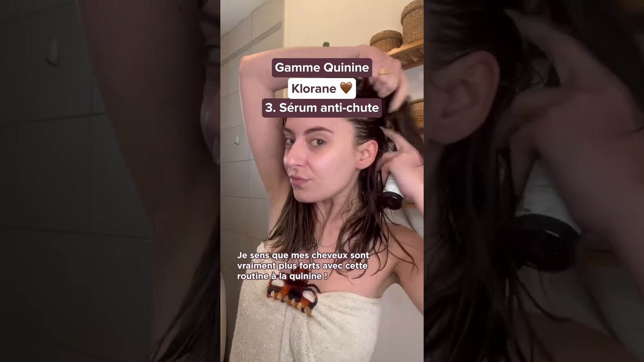 Soins capillaires Anti-chute &agrave; la Quinine Klorane