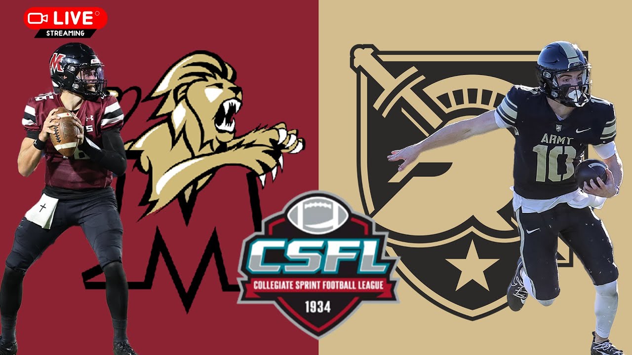 Army Sprint Football vs Molloy 10/3/25 (KnightVision Free Live Sports)