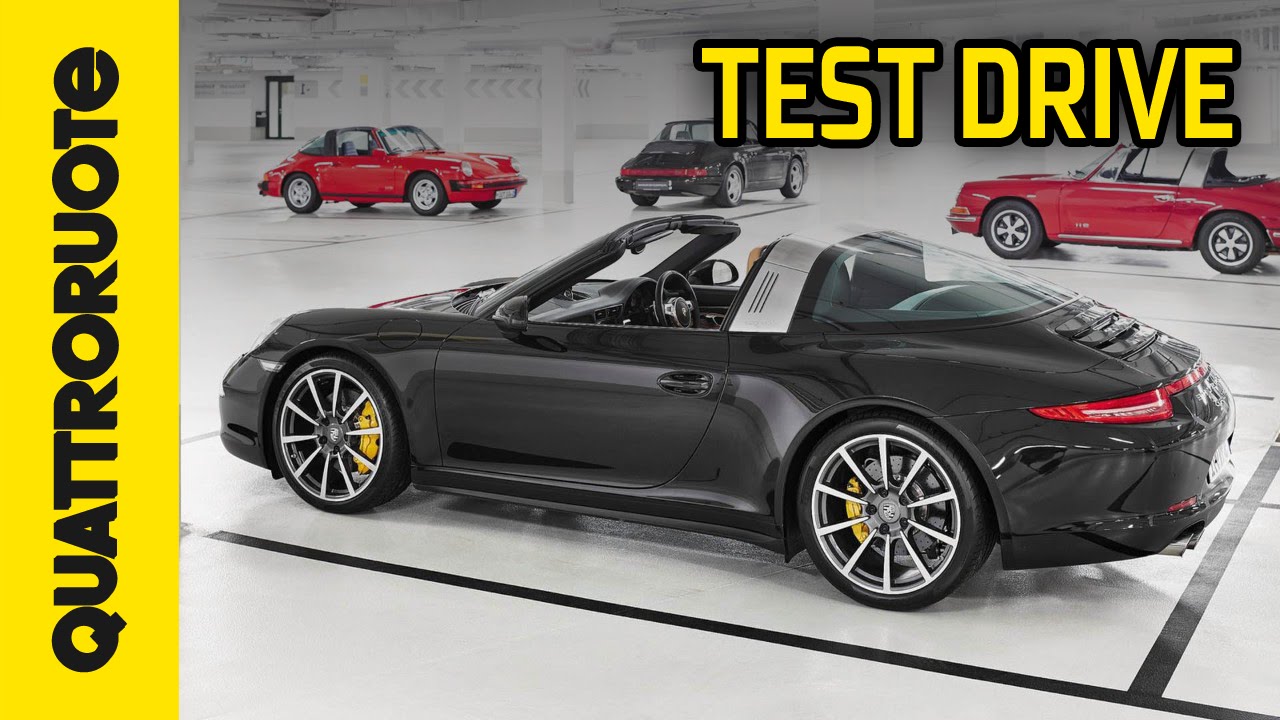 Porsche Carrera Targa 4 2015 Test Drive - Prova in pista