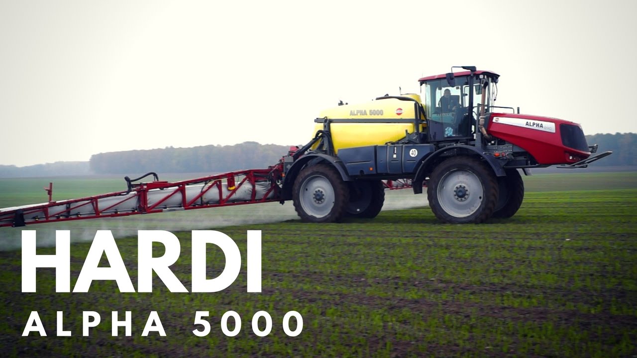 Samojezdny opryskiwacz polowy Hardi Alpha 5000