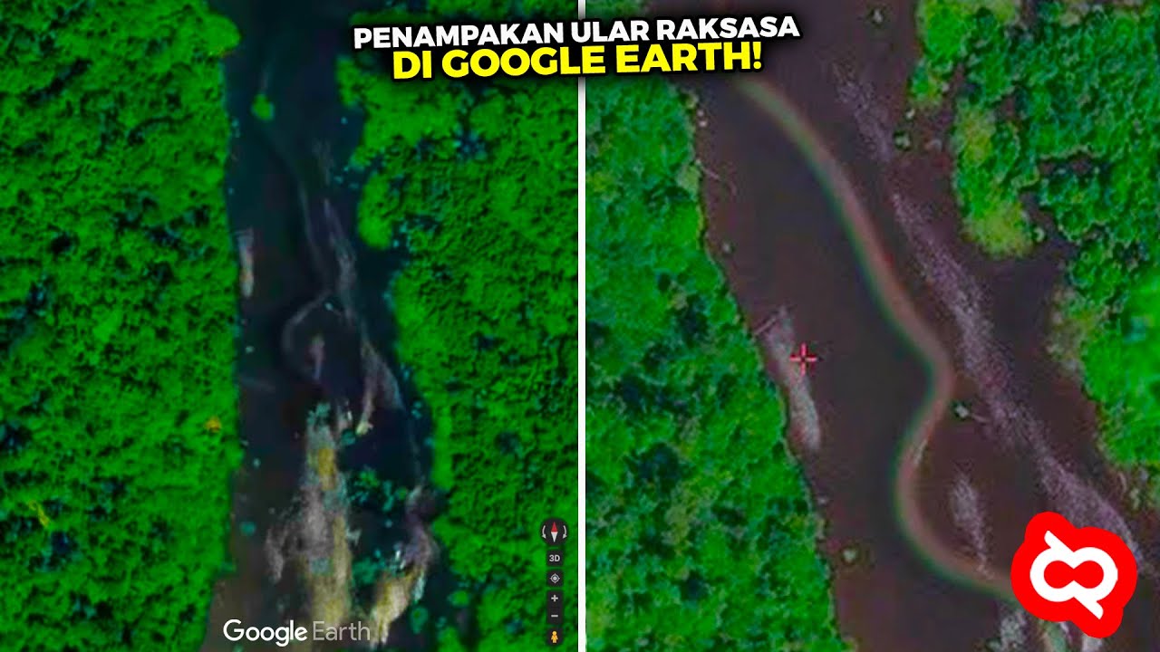 Semuanya Terlihat Jelas! Bukti Keberadaan Monster² yang Tertangkap Google Earth Bikin Heboh Natizen