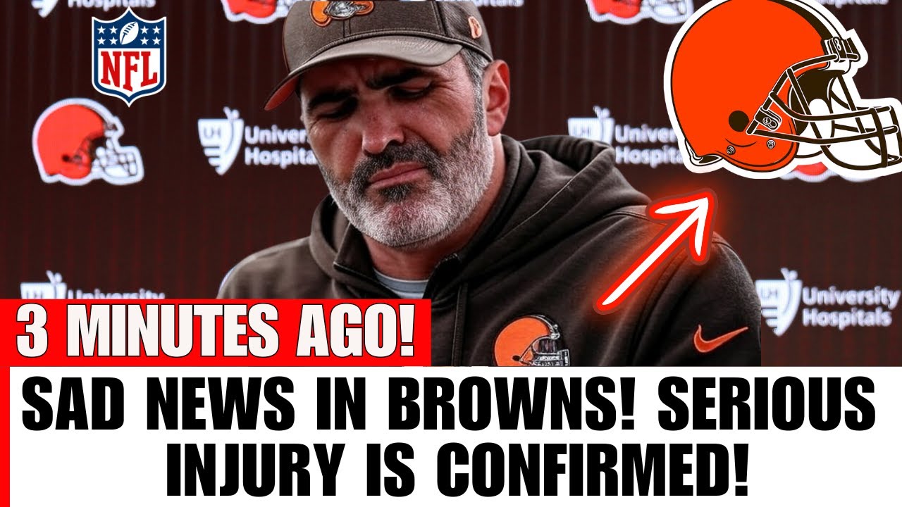 🚨URGENT! SAD NEWS IN BROWNS! INJURY TAKES STAR OUT OF THE SEASON, FANS CRY! CLEVELAND BROWNS NEWS!