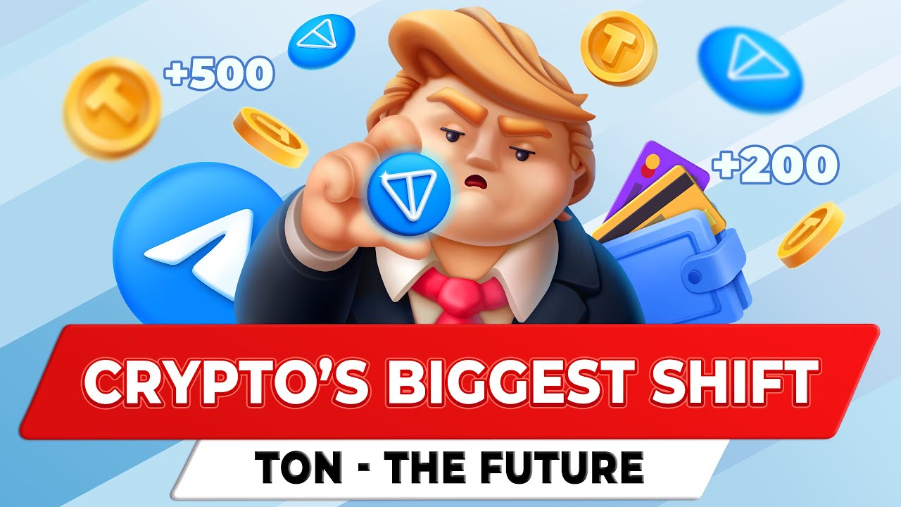 Why TON is the Future? #web3 #telegram #crypto #cryptogaming #trump #ton #trumpempire #bitcoin #nft