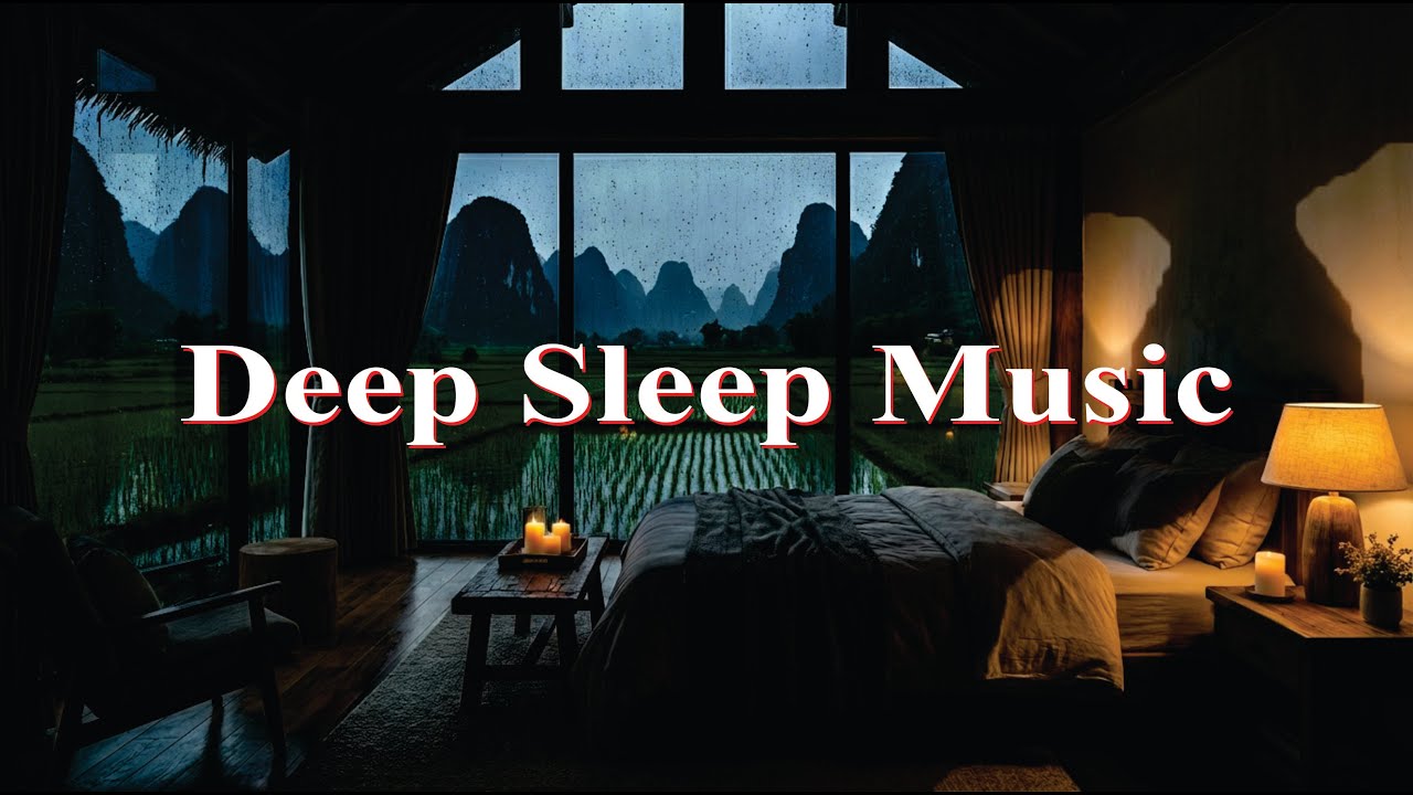 DEEP SLEEP MUSIC 🌧️ Relaxing Music for Sleep with Soft Rain Sounds