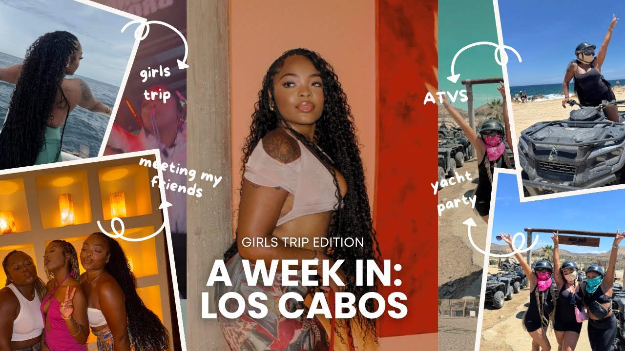 TRAVEL VLOG: GIRLS TRIP TO LOS CABOS! atvs + yacht party + more