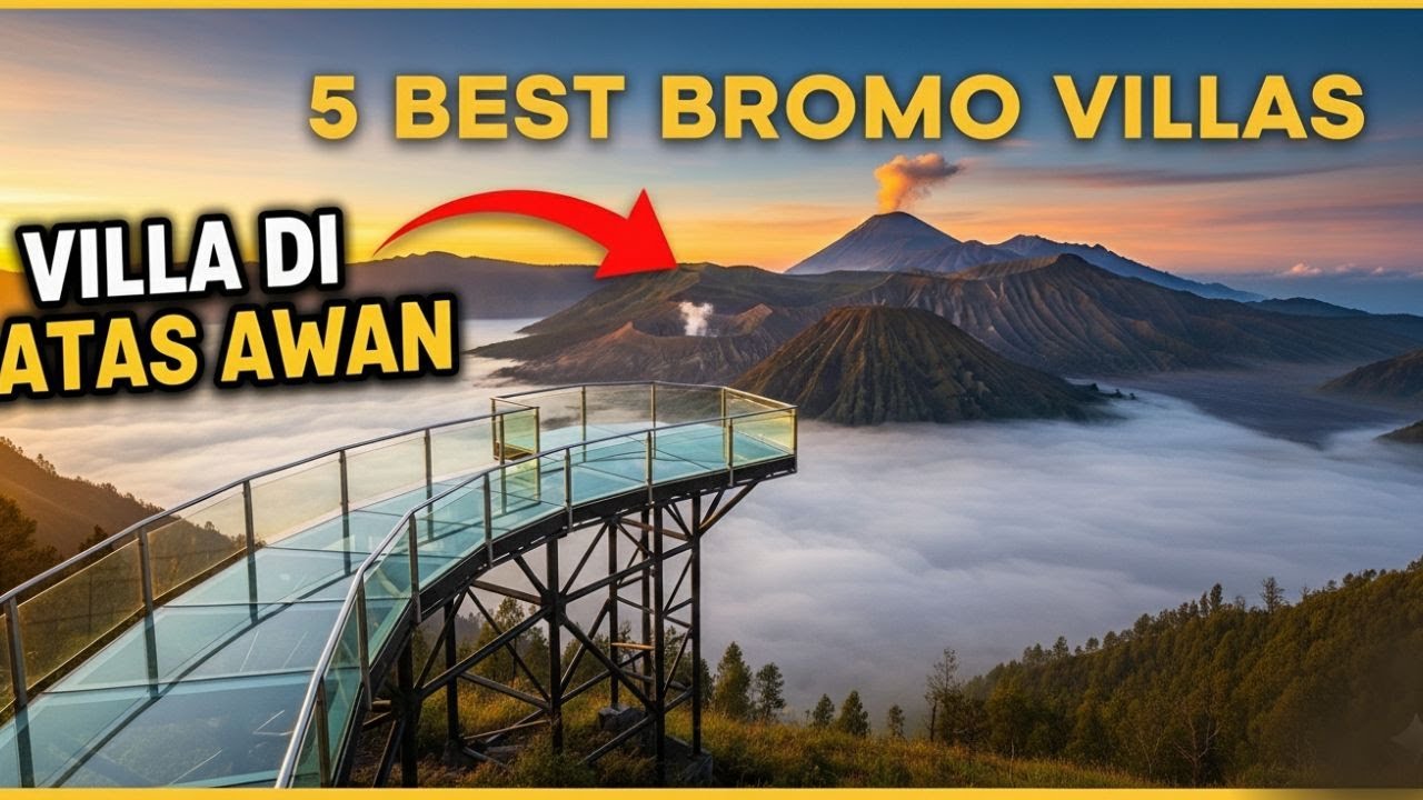 5 REKOMENDASI VILLA TERBAIK BROMO 2025! Dari View Ajaib Sampai Super Mewah