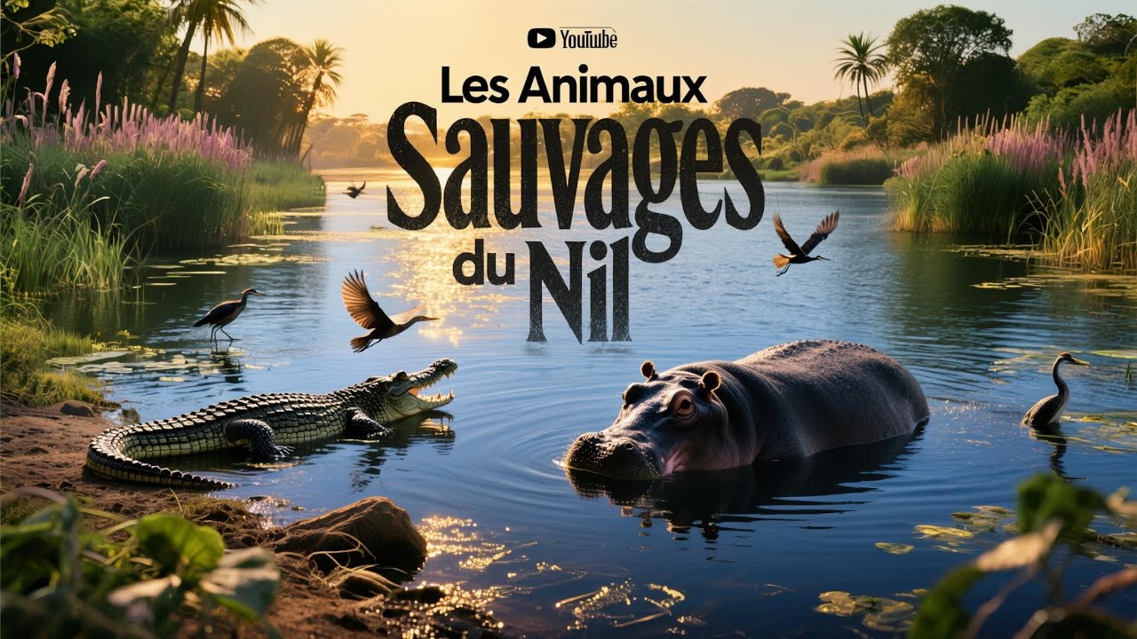 LE NIL : Là Où la VIE SAUVAGE Rencontre la Mort | Documentaire Animalier