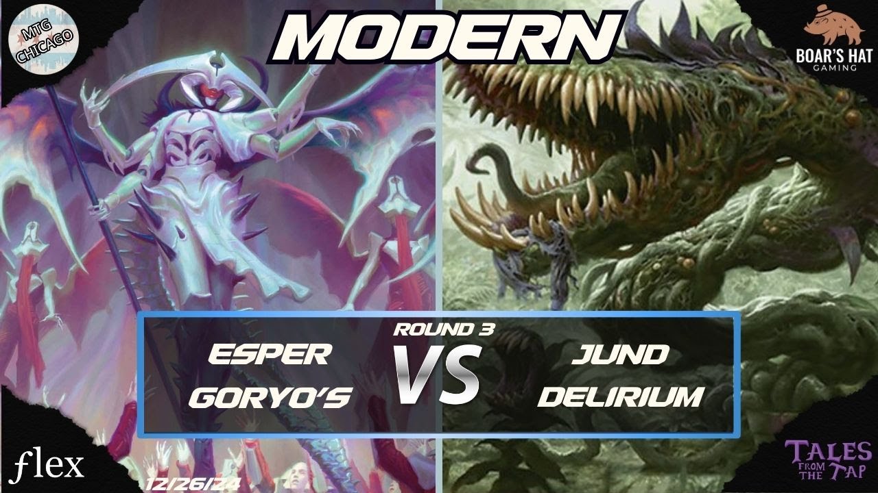 Esper Goryo's VS Jund Delirium [MTG Modern Round 3]