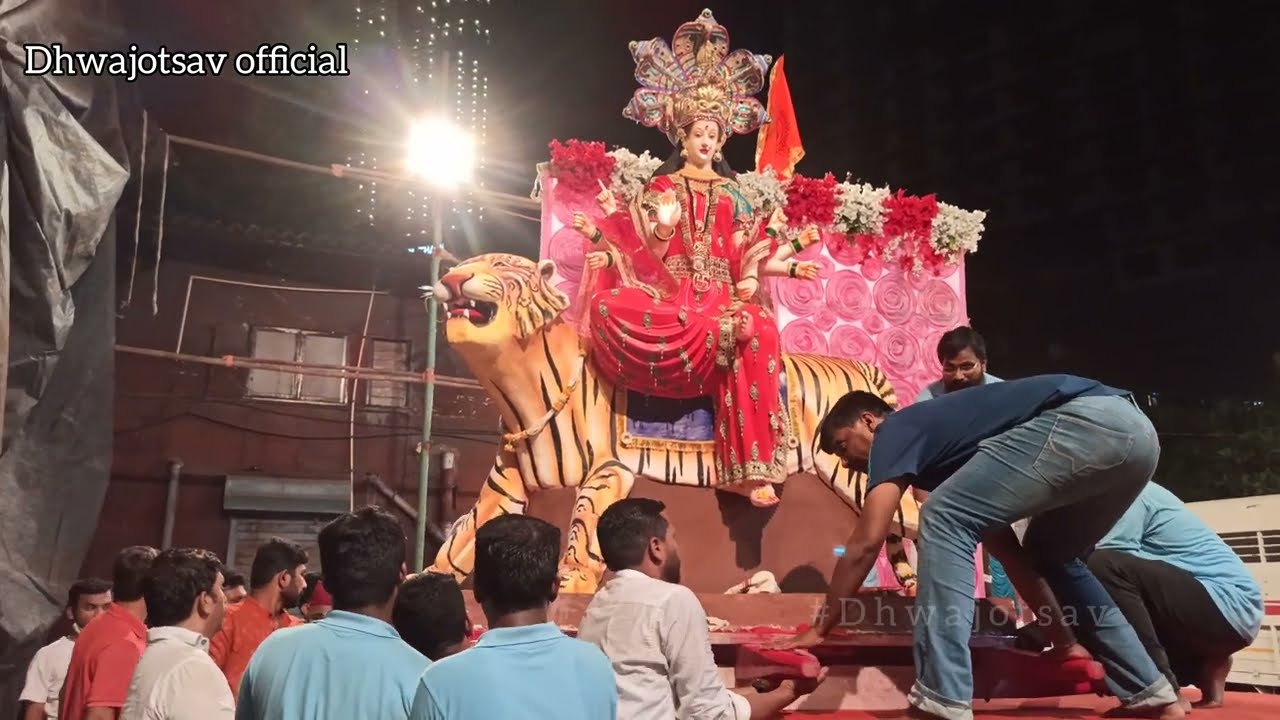 Rajrajeshwari pratistha aagman sohala 2022 | Chitra Navratri 2022 | dhwajotsav official