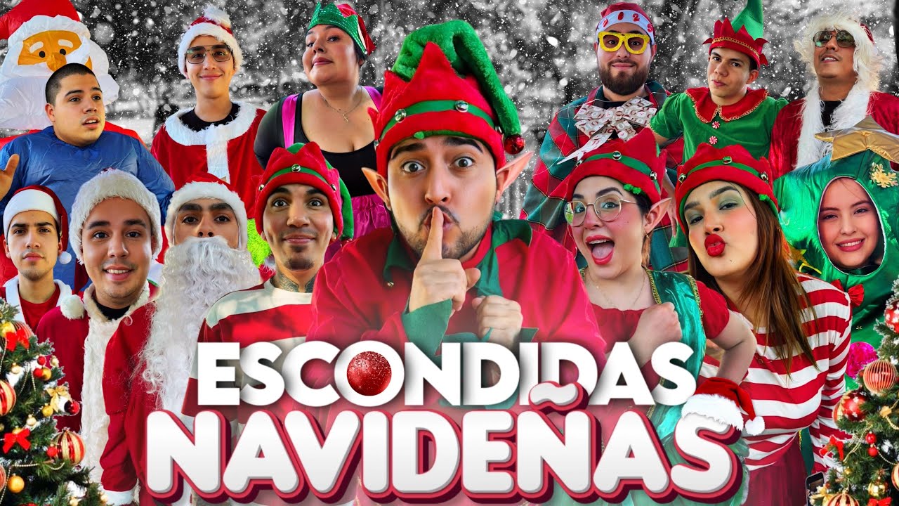 ESCONDIDAS NAVIDE&Ntilde;AS PERO TODOS SOMOS DECORACI&Oacute;N 😳🎅