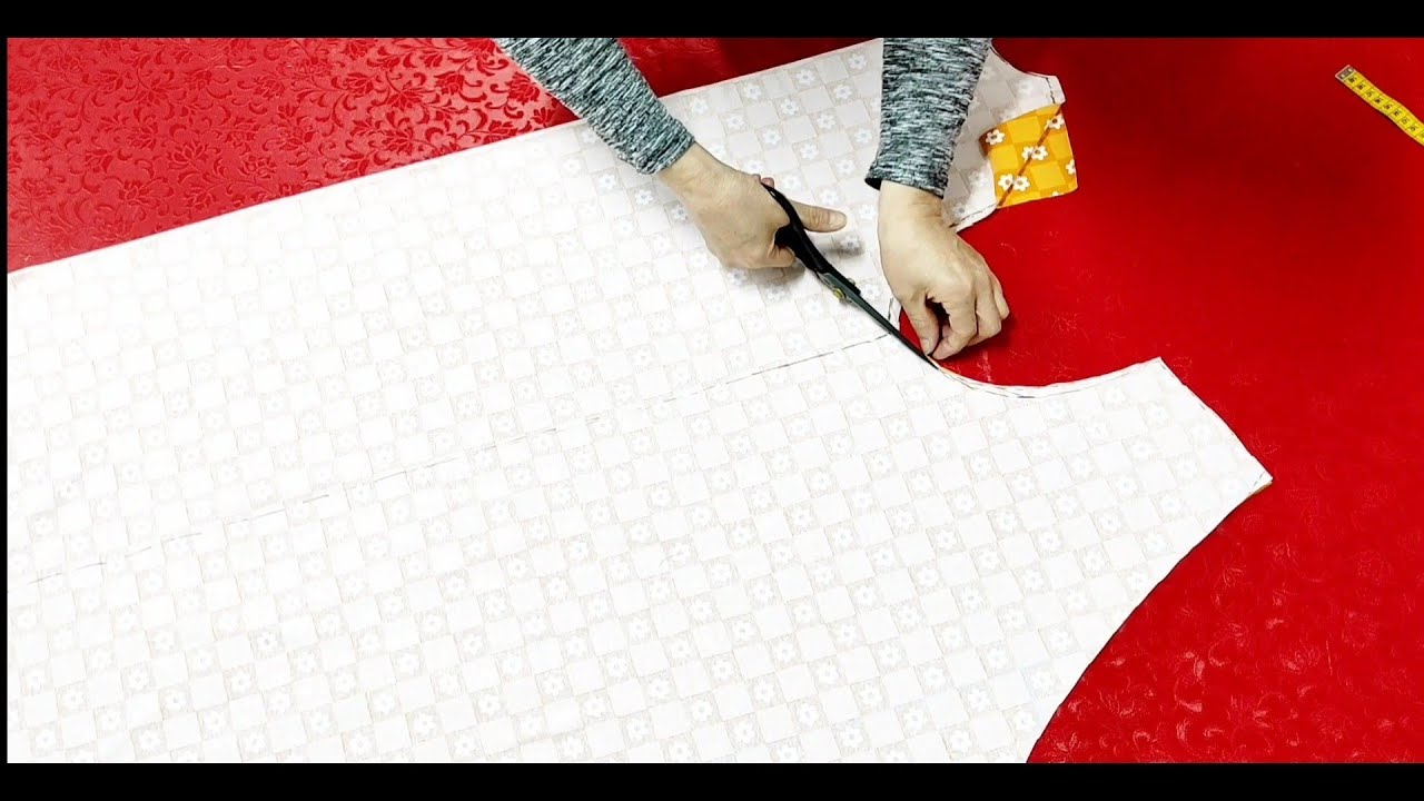 БЕЗ ИЗМЕРЕНИЙ!! БЕЗ ФОРМЫ !!.. Очень легко раскроить и сшить платье  @ Zeliş's Sewing Room