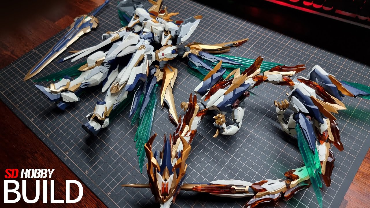 GS-TOYS Emperor Huang & MC-01 Ying Loong ASMR BUILD | Relaxing Model Kit