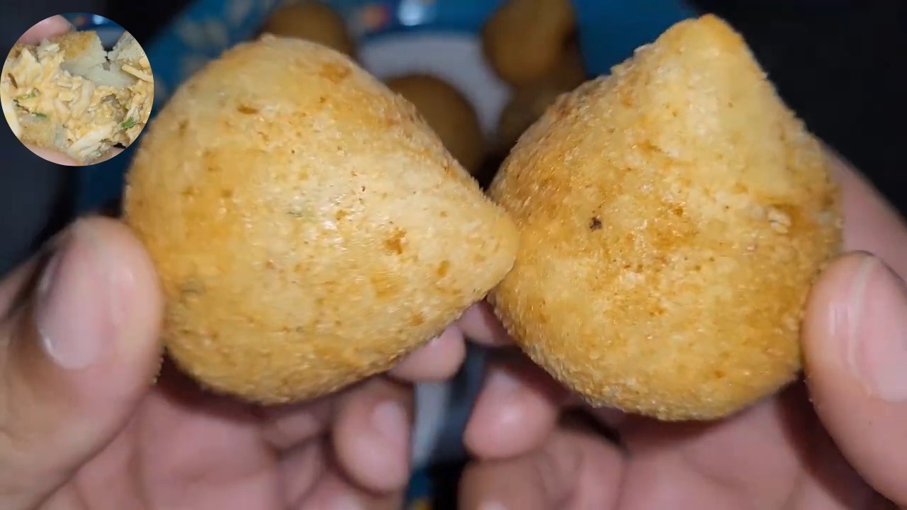 como fazer coxinha de frango simples e fácil salgados fritos