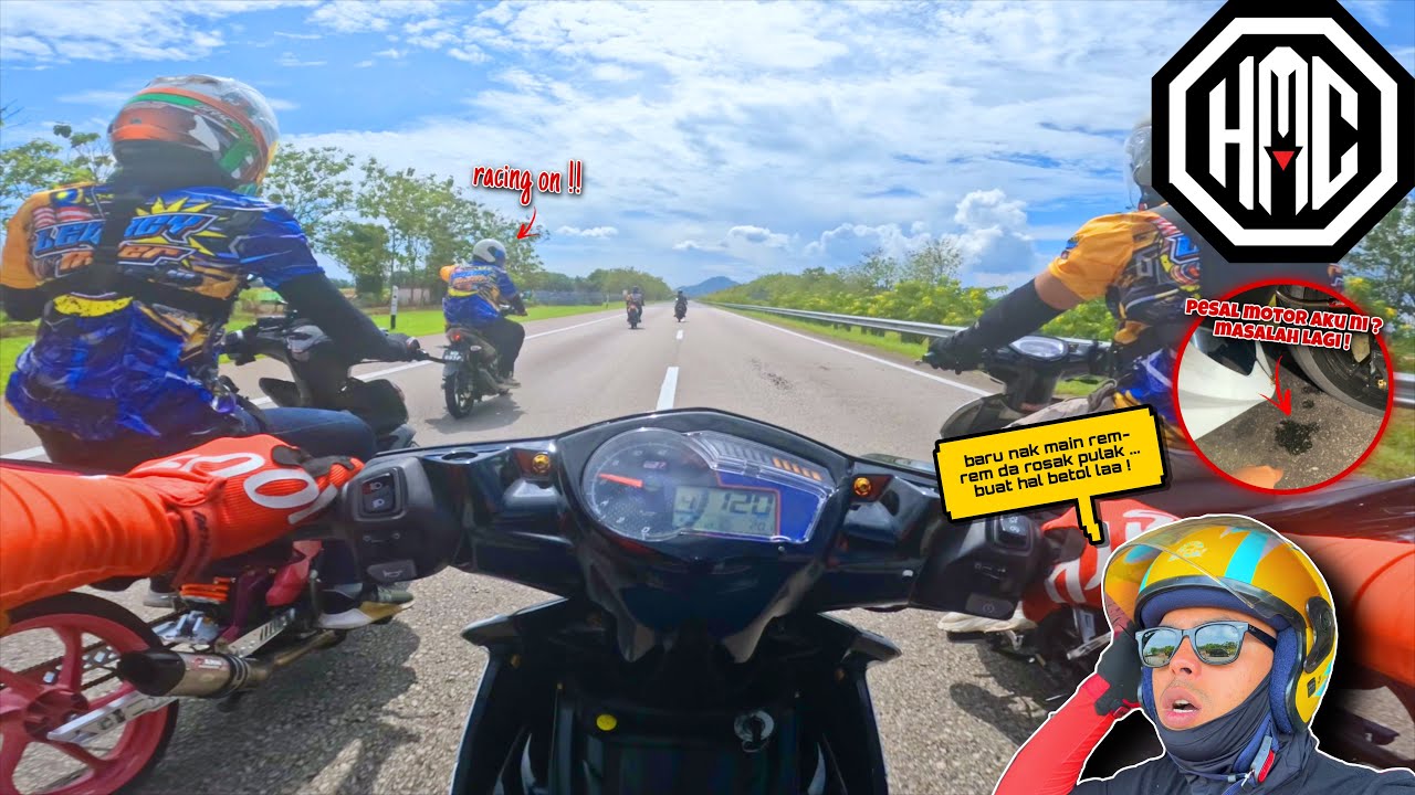 LAMA mat TAK RiDE 🤩| ALAMAK ! CRYPTON 135 kenapa ! 😭I Gegar anak johor BERGEGAR 😱