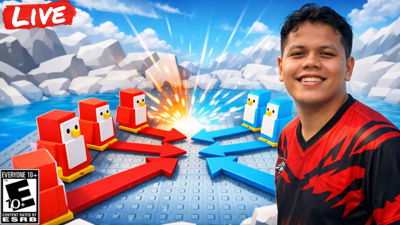 SATU SATU MAJU LAWAN GW SINI - ROBLOX KNOCKOUT