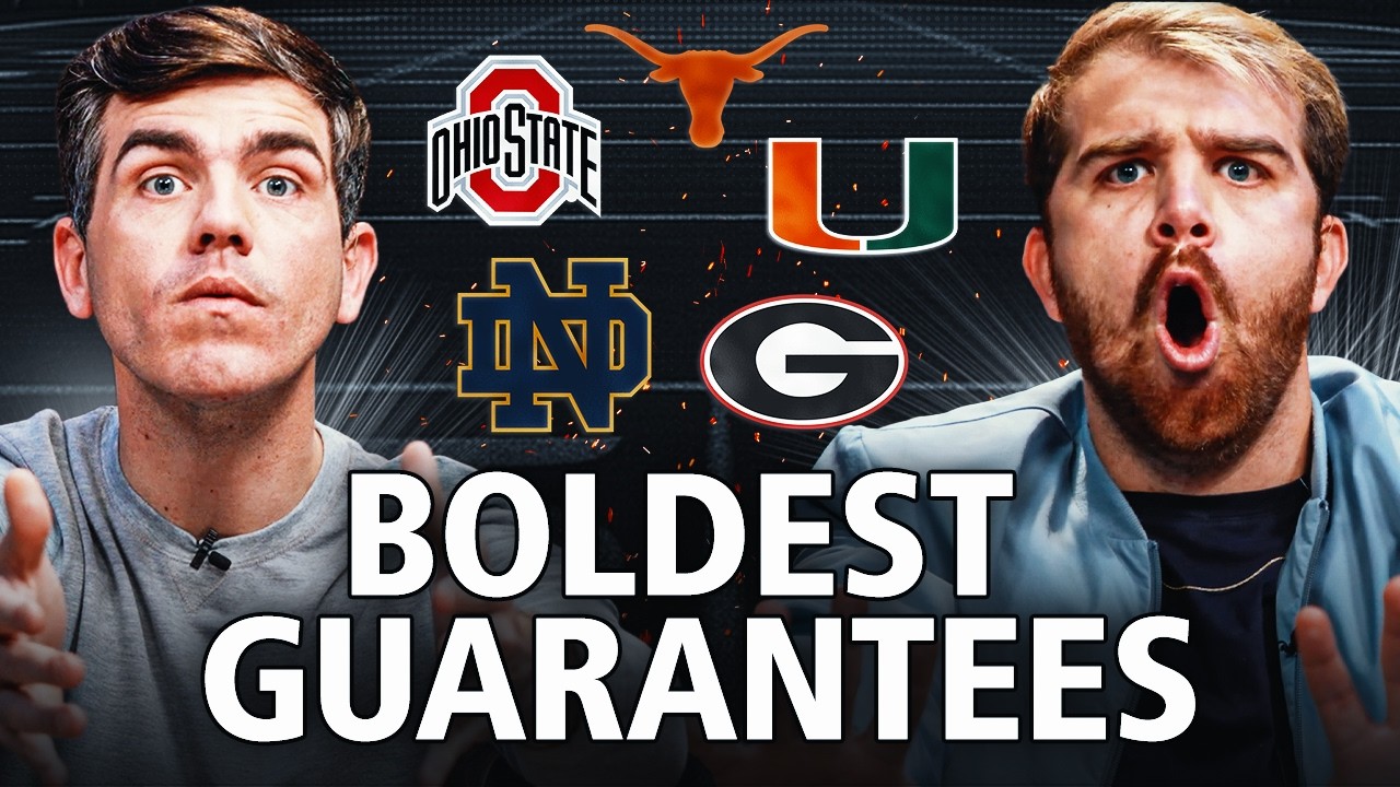College Football's BOLDEST GUARANTEES for 2026