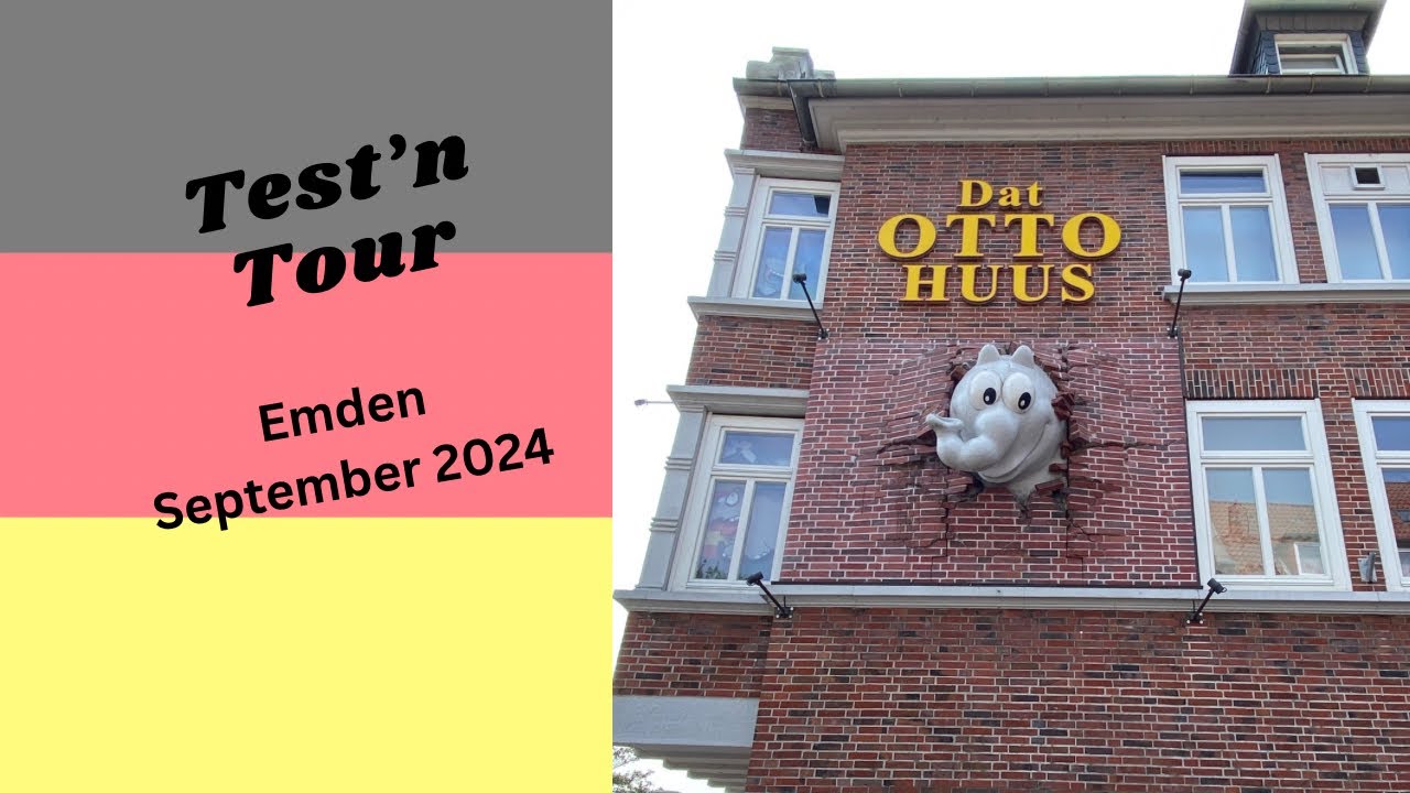 Stellplatz Emden, Mitten in der City am Binnenhafen, Top Lage, Otto Huus