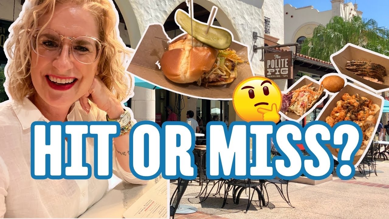 Should The Polite Pig Be a Part of your Disney Day? | Disney Springs Honest Food Review 🍽️