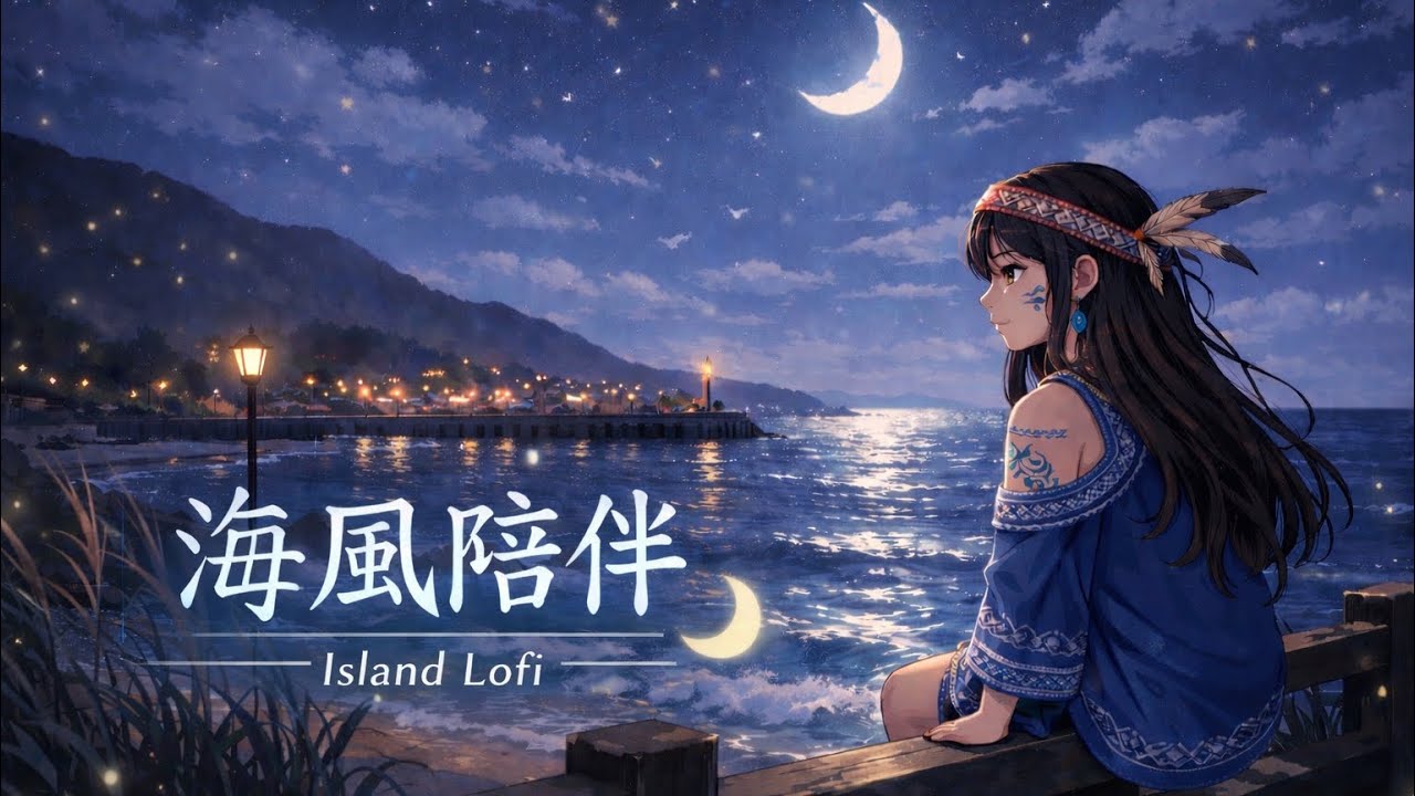 島嶼療癒系 Lo-fi｜海風陪伴的純音樂