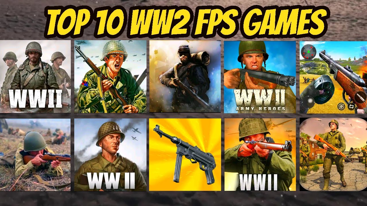 Top 10 Best World War 2 FPS Mobile Games in 2025 (Android,iOS) - WW2 Games