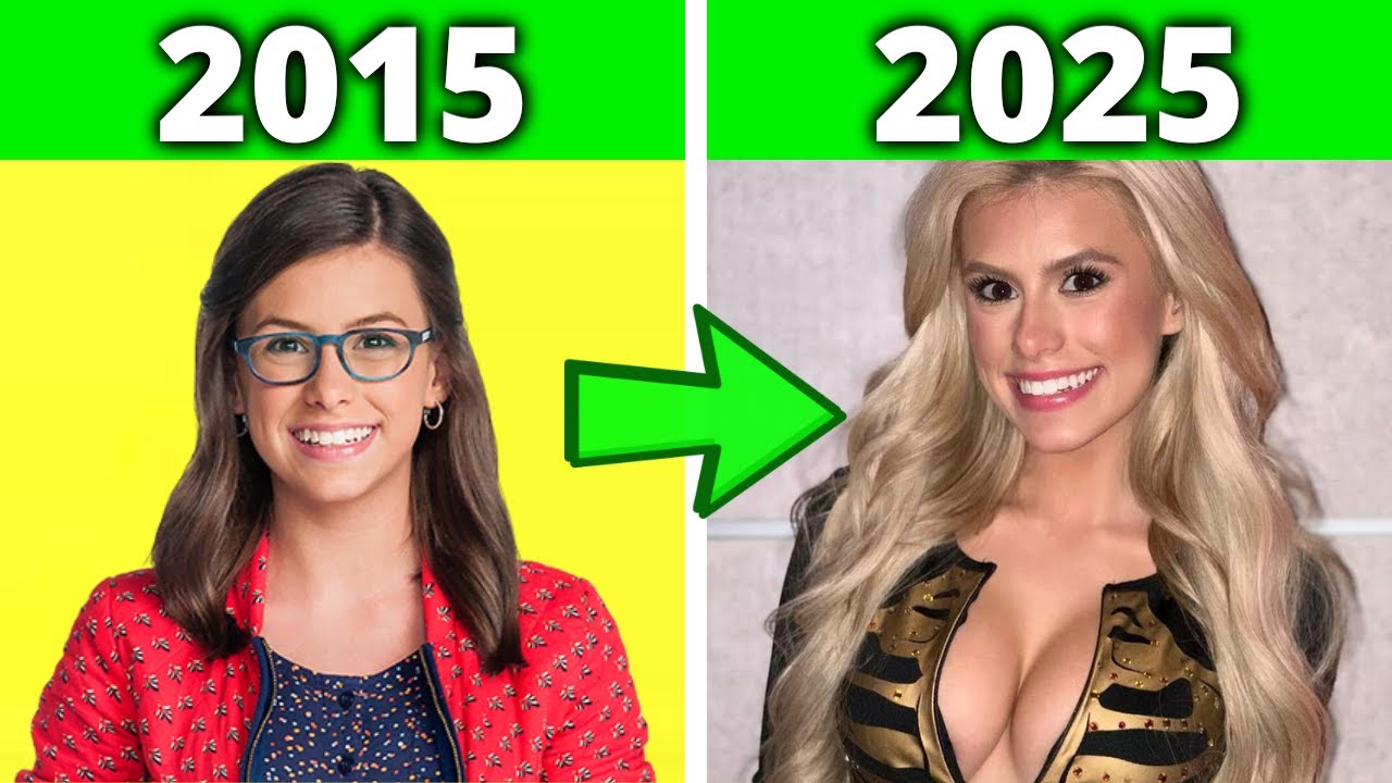 Nickelodeon Girls Then and Now 2025