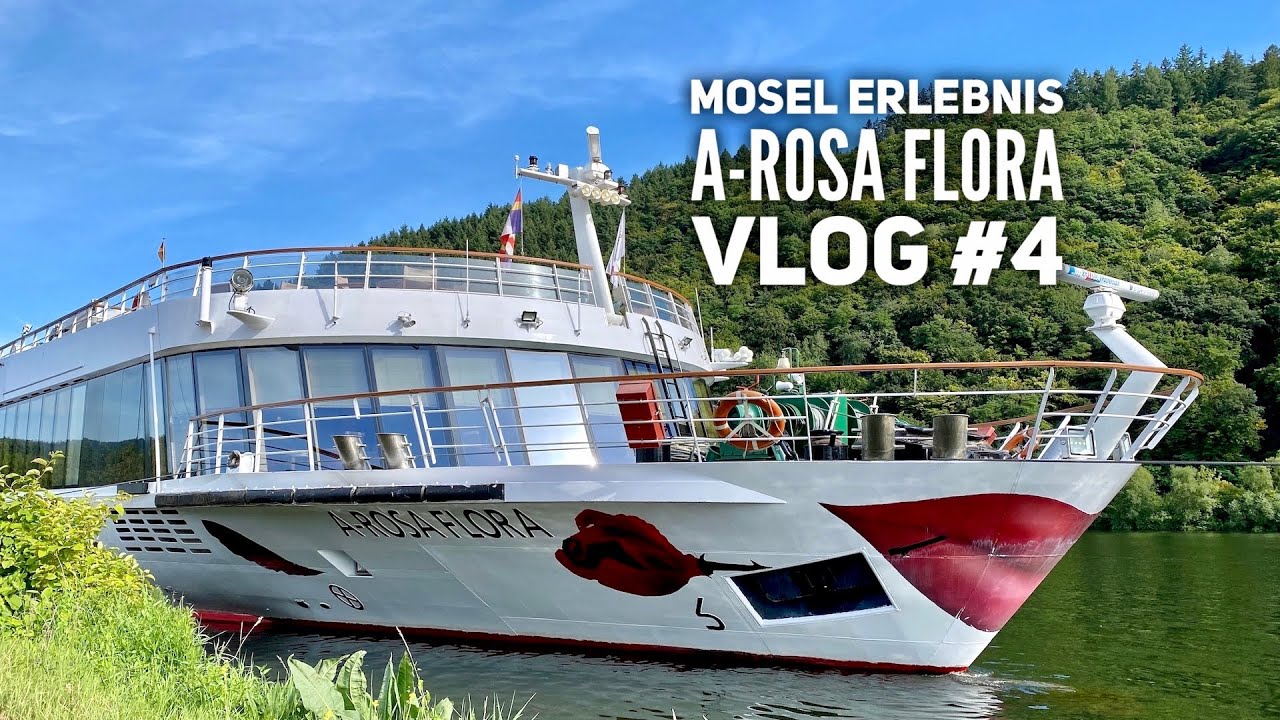 Mosel Kreuzfahrt mit Arosa Flora Vlog #4: Saarschleife & Trier